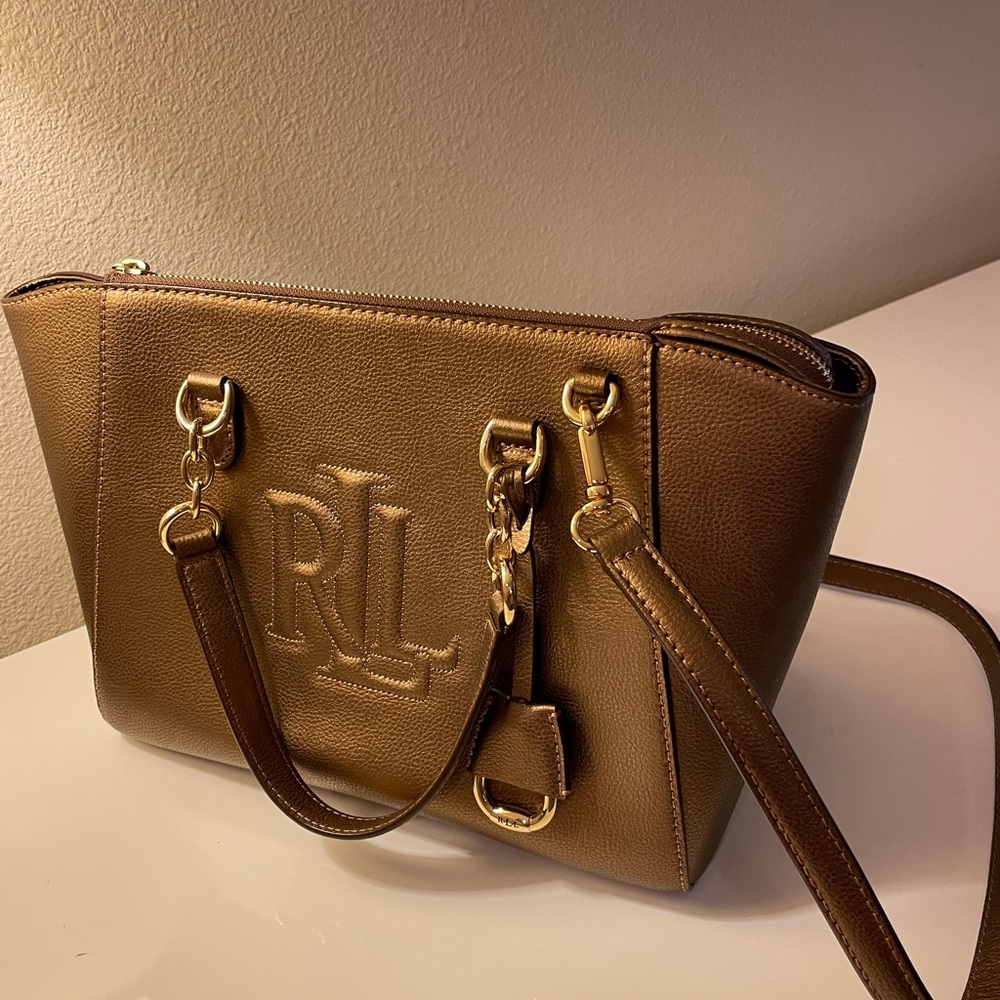 Ralph Lauren Handbag, Golden Color, New